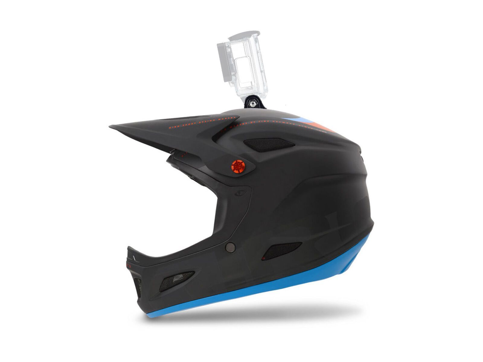 Giro Cipher, matt black/glowing red/blue - Bild 3