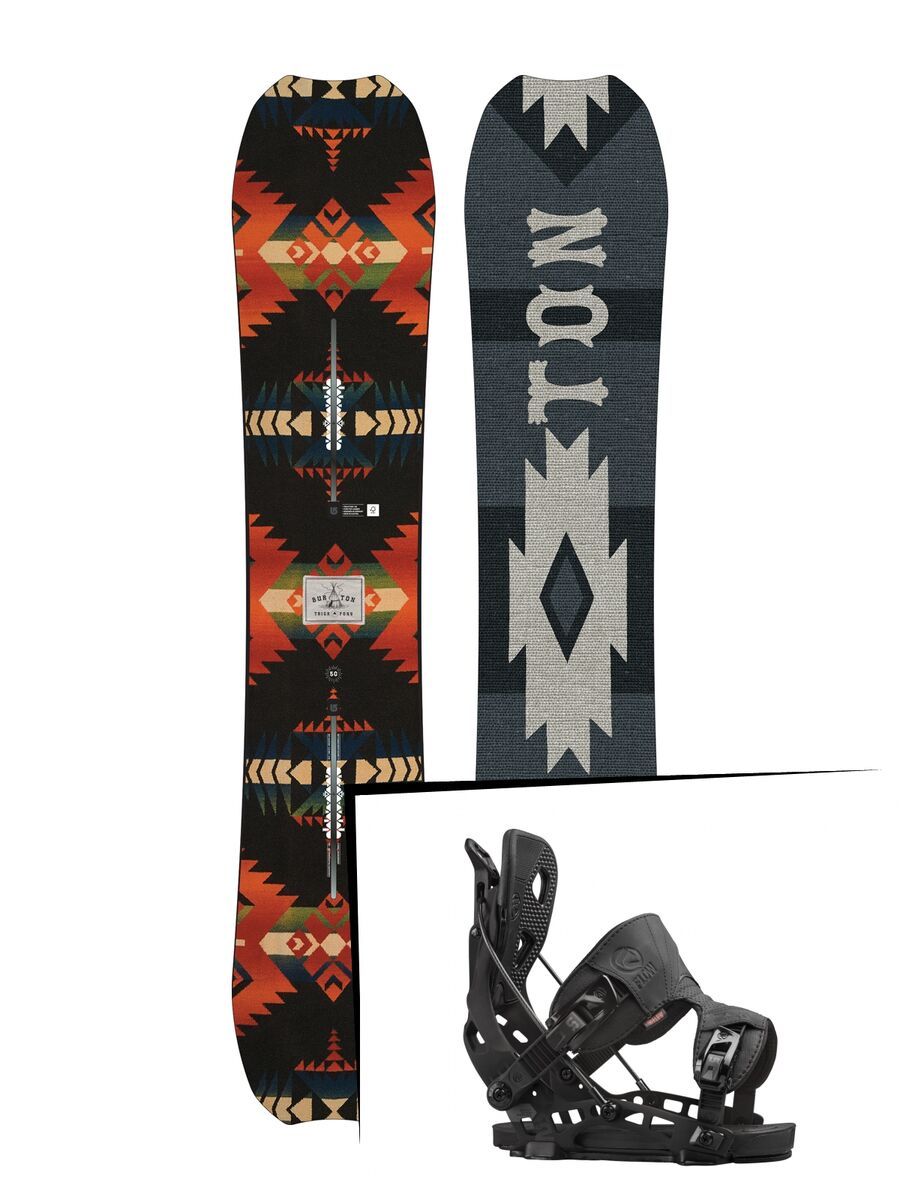 Set: Burton Trick Pony 2017 + Flow NX2 (1513115S) - Bild 1
