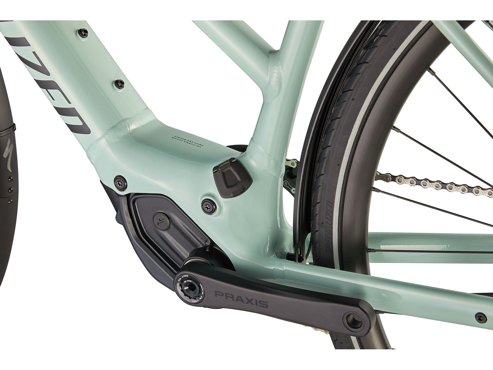 Specialized Turbo Vado SL 4.0 Step-Through EQ, white sage/black reflective - Bild 7