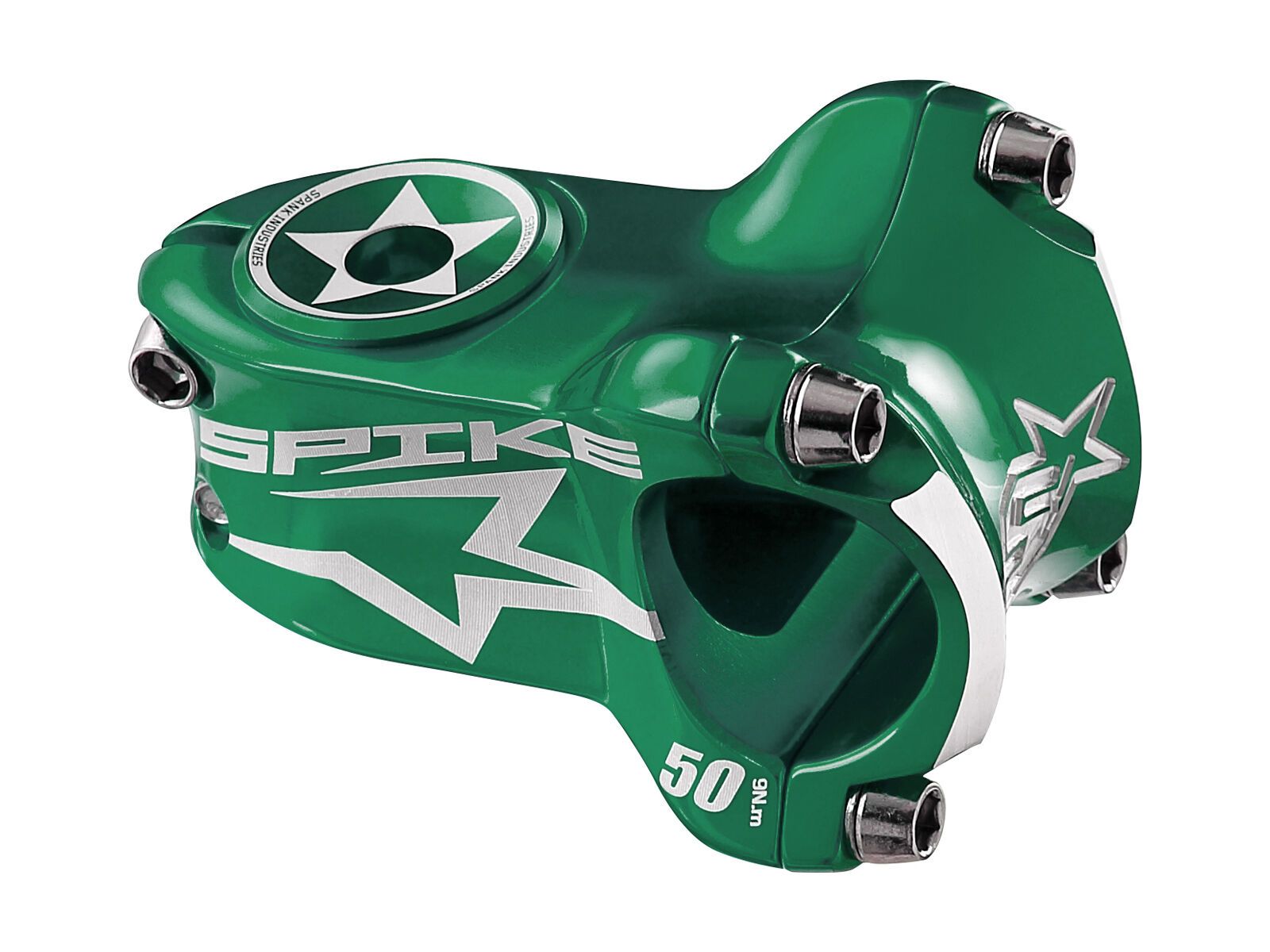 Spank Spike Race Stem, green - Bild 2