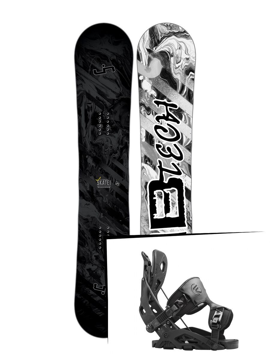 Set: Lib Tech Sk8 Banana 2017 + Flow Fuse (1513139S) - Bild 1