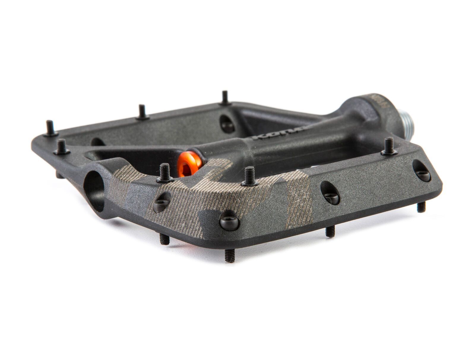 Kona Wah Wah 2 Composite, black w/anodized orange spindle cap - Bild 3