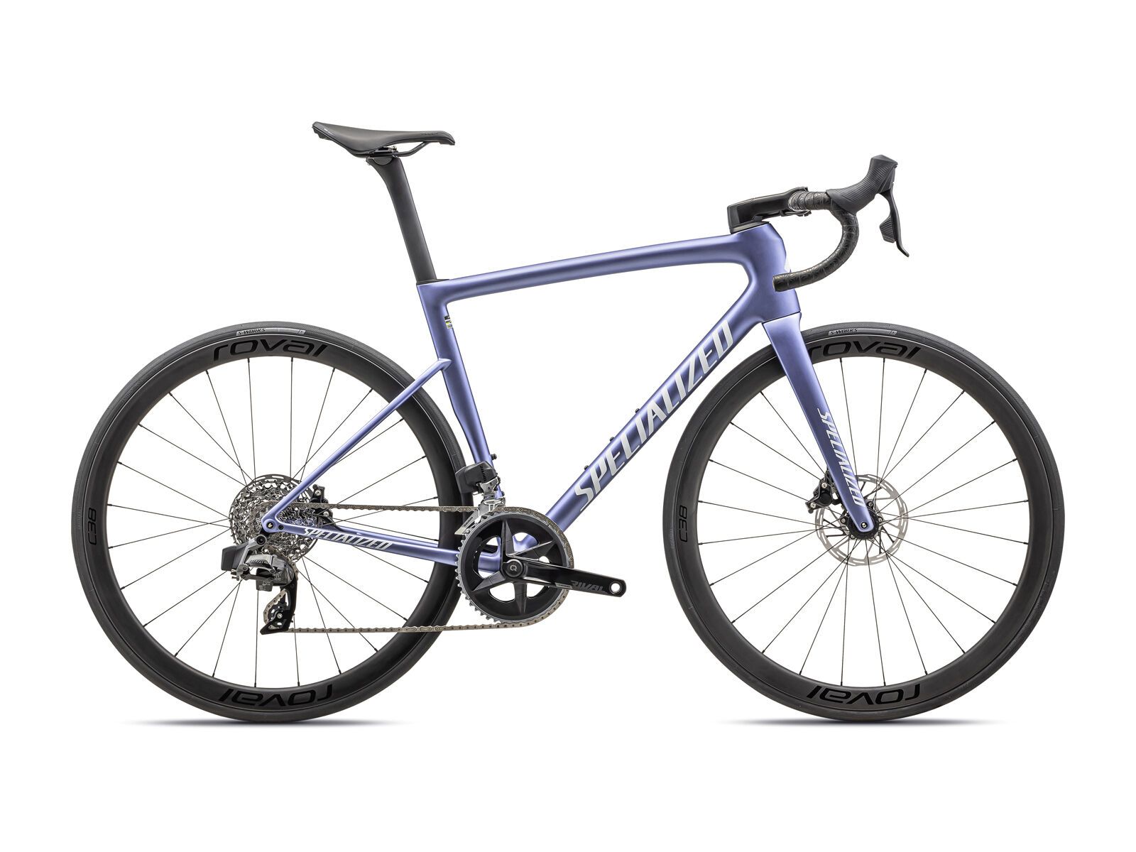 Specialized Tarmac SL8 Expert, powder indigo tint/silver dust/white - Bild 1