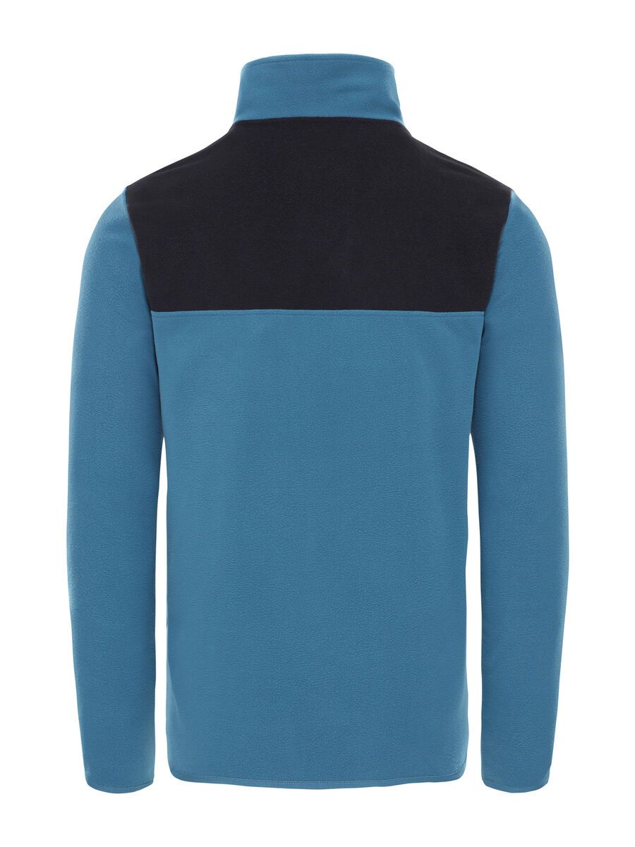 The North Face Men's Tka Glacier Snap-Neck Pullover, mallard blue/tnf black - Bild 2