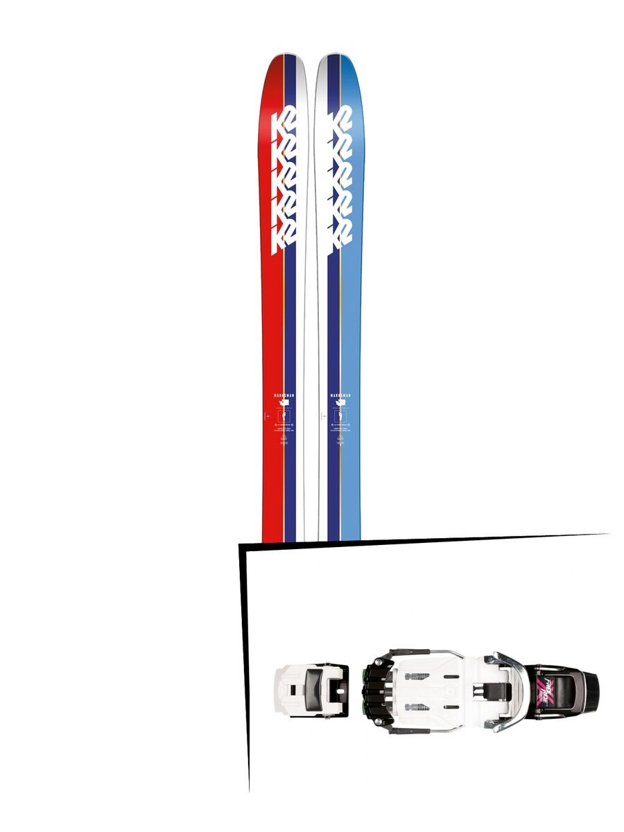 Set: K2 SKI Marksman 2019 + Rottefella NTN Freeride - Bild 1