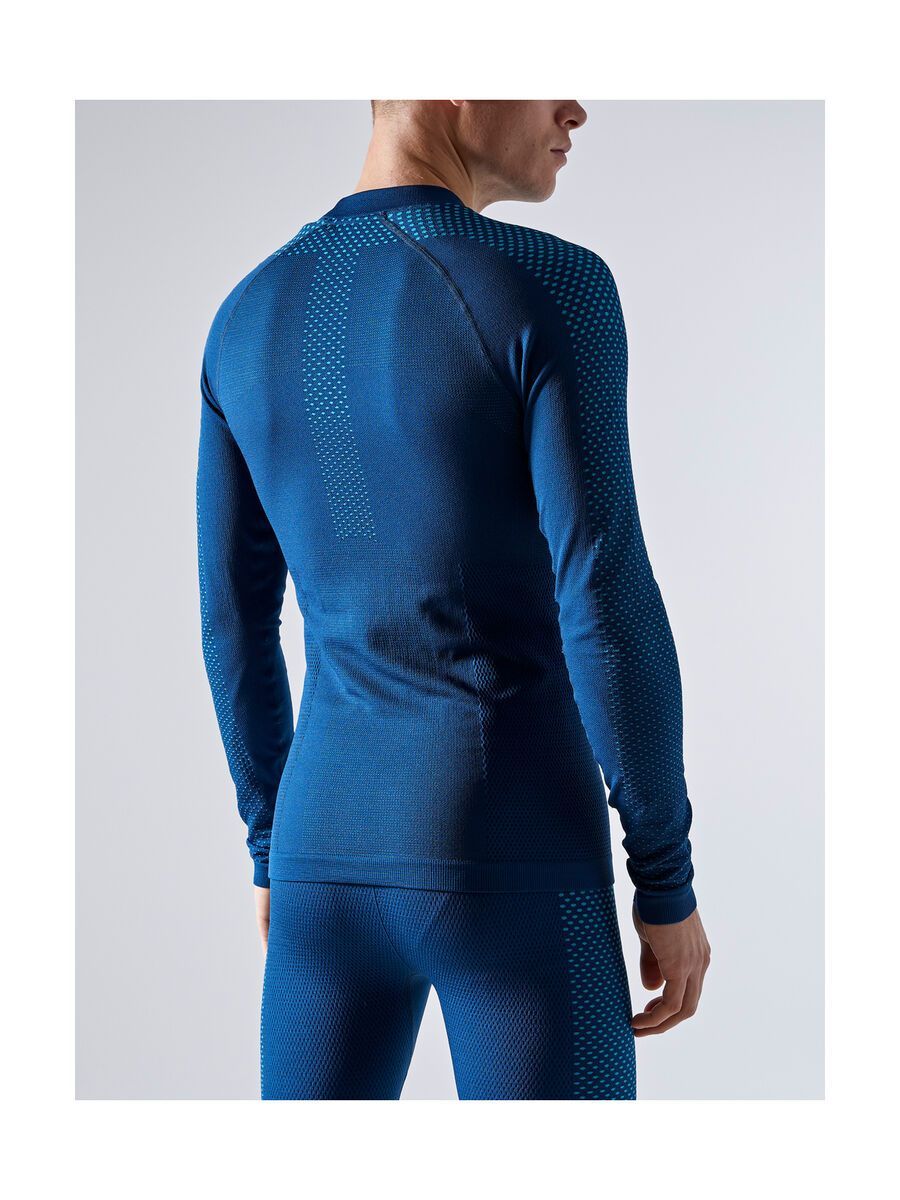 Craft Adv Warm Fuseknit Intensity LS M, beat/lazer - Bild 4