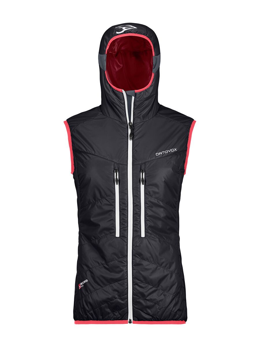 Ortovox Swisswool Light Tec Lavarella Vest W, black raven - Bild 1