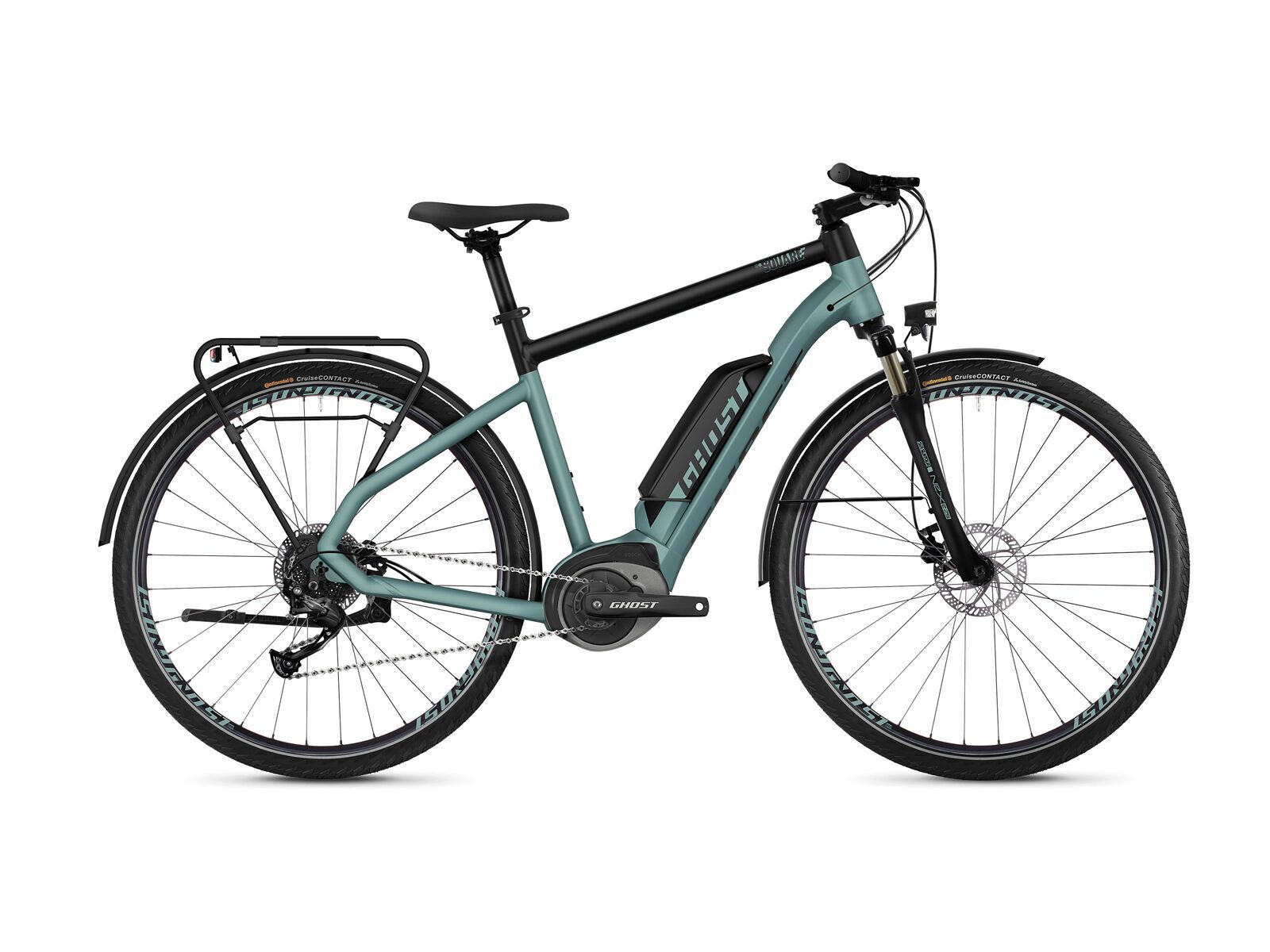 Ghost Hybride Square Trekking B1.8 AL, river blue/jet black - Bild 1