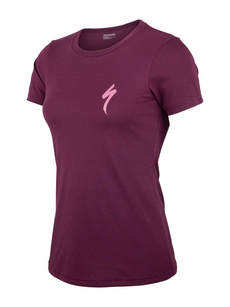 Specialized Women's S-Logo T-Shirt, cast berry - Bild 1