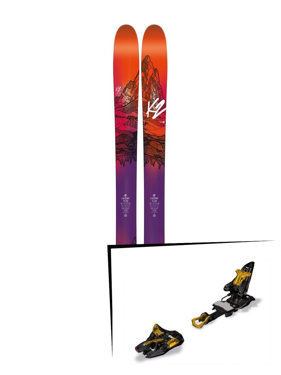 K2 SKI Set: Luv Boat 108 2016 + Marker Kingpin 13 - Bild 1