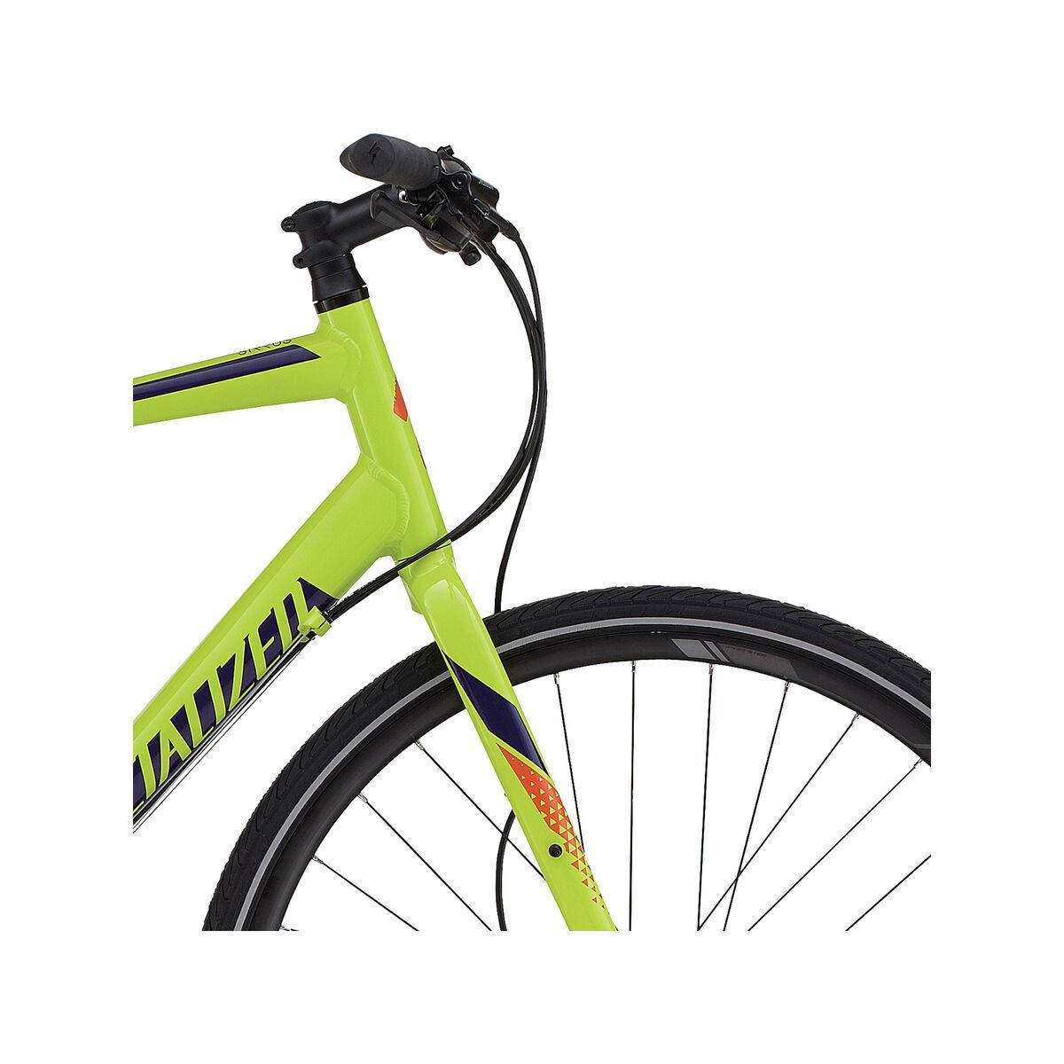 Specialized Sirrus Sport Disc, hyper/indigo/moto orange - Bild 5