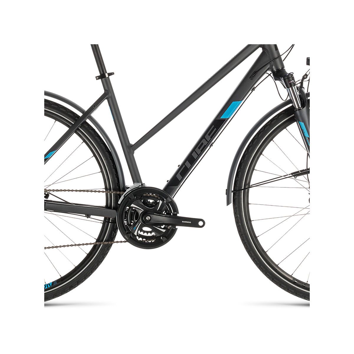 Cube Nature Allroad Trapeze, iridium´n´blue - Bild 3