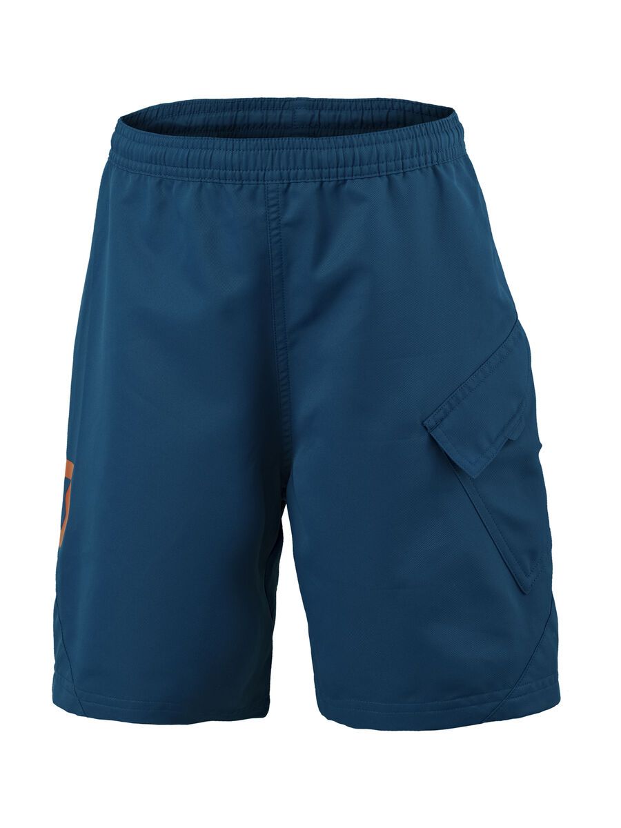 Scott Trail 20 LS/Fit w/Pad Junior Shorts, eclipse blue/tangerine orange - Bild 1