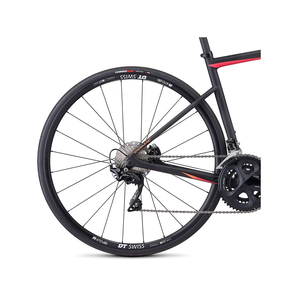 Specialized Women's Tarmac Disc Sport, satin carbon/gloss acid purple-acid lava - Bild 6