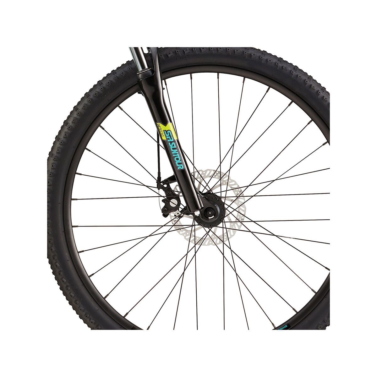 Cannondale Foray 3, turquoise w/ jet black and neon spring, gloss - TRQ - Bild 2