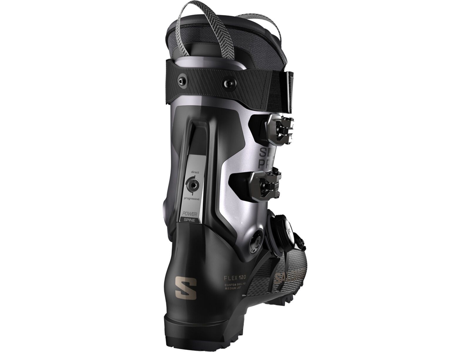 Salomon S/Pro Supra BOA 120 GW, black/beluga met./titanium met. pd | Bild 2