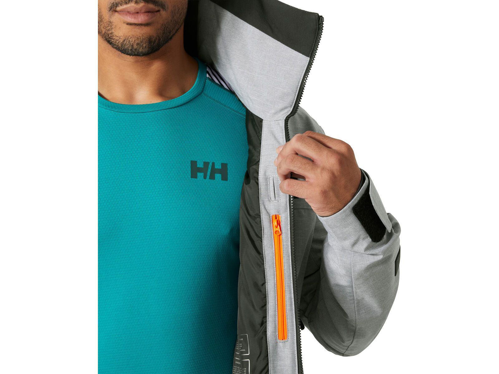 Helly Hansen Garibaldi 2.0 Jacket, grey melange | Bild 9
