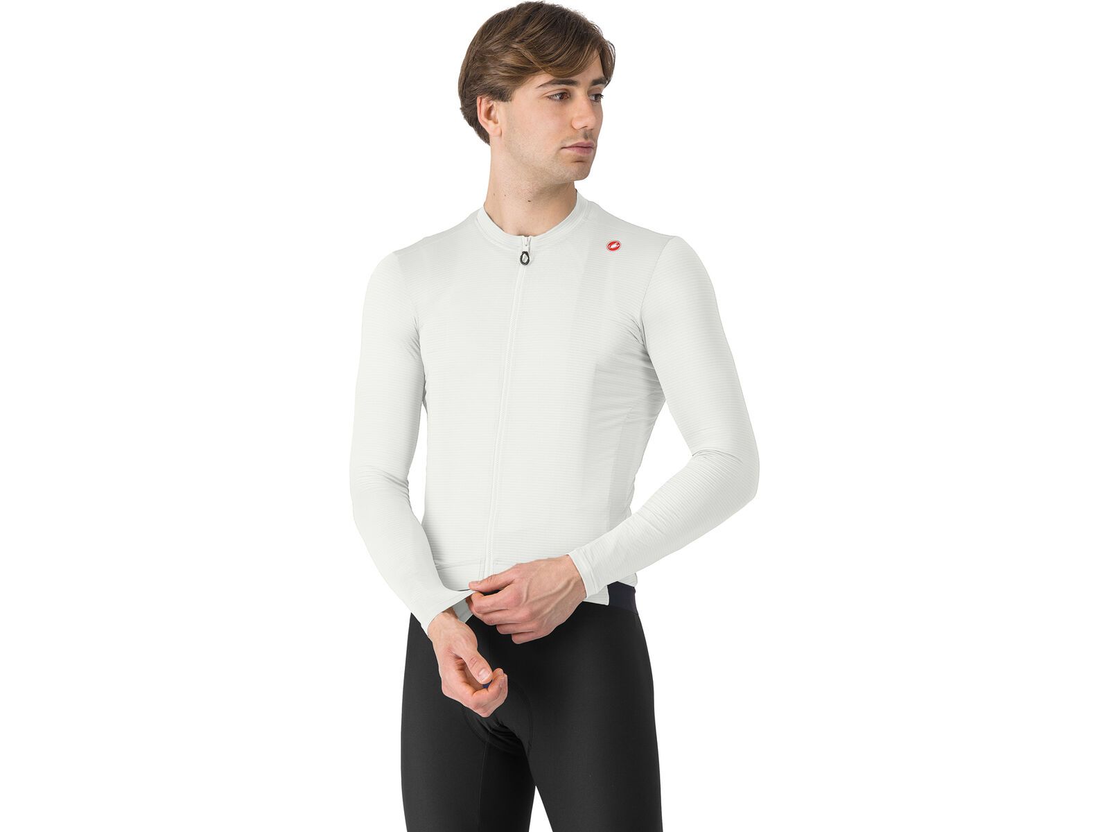 Castelli Espresso LS Jersey, ivory/dark gray | Bild 1