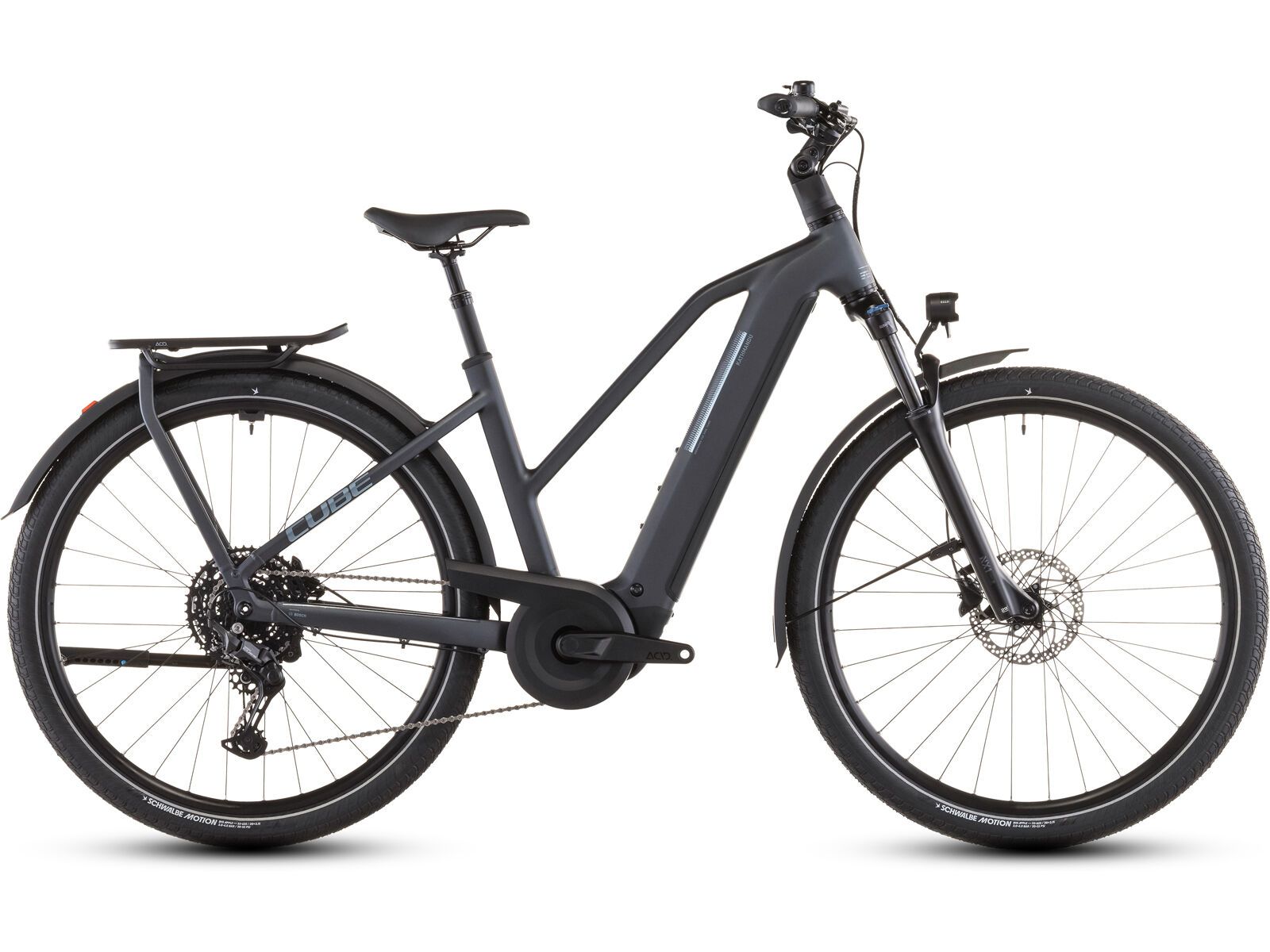 Cube Kathmandu Hybrid One 800 Trapeze, metallicgrey´n´grey | Bild 1