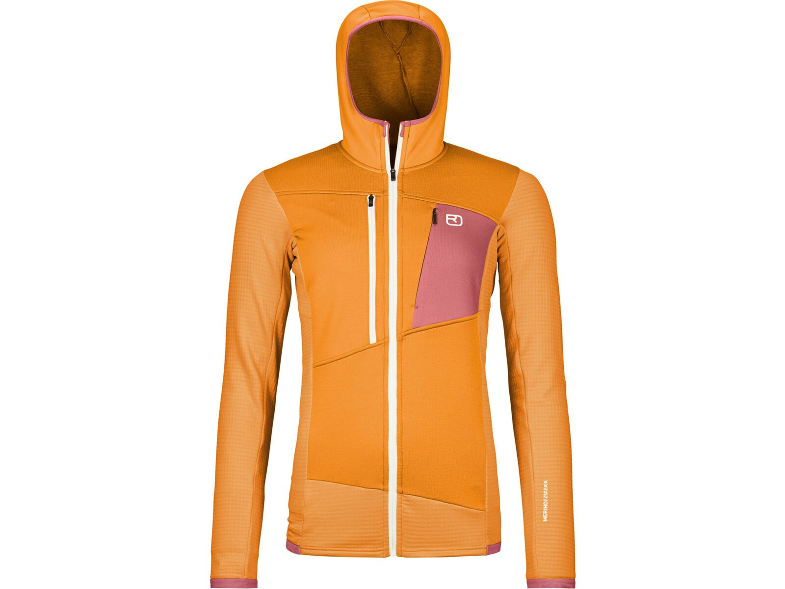 Ortovox Merino Fleece Grid Hoody W, autumn leaves | Bild 1