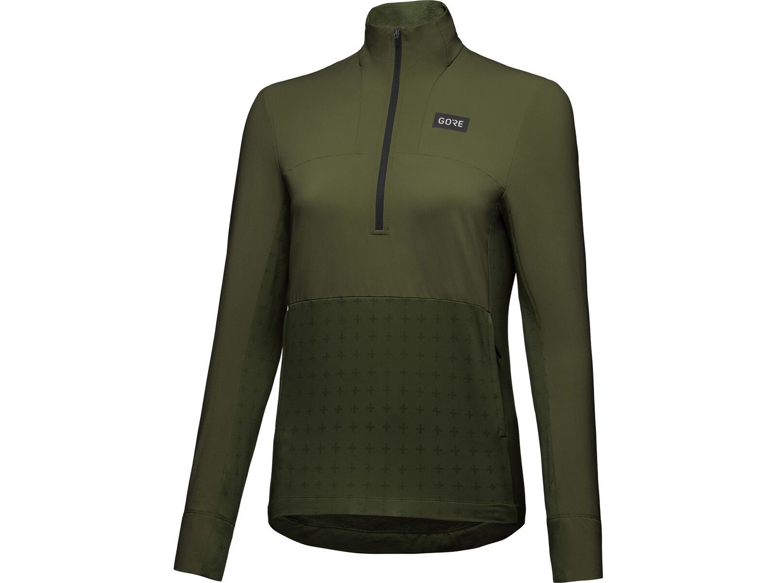 GOREWEAR TrailKPR Hybrid 1/2-Zip Damen, utility green | Bild 2