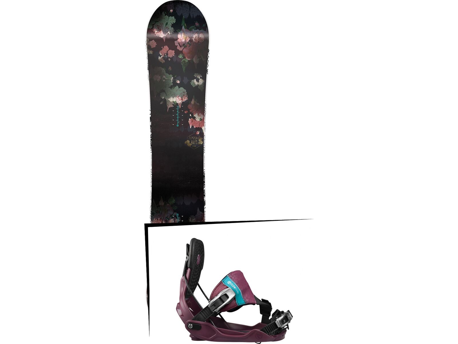 Set: Nitro Fate Trüe 2017 + Flow Minx Hybrid (1718429S) | Bild 1