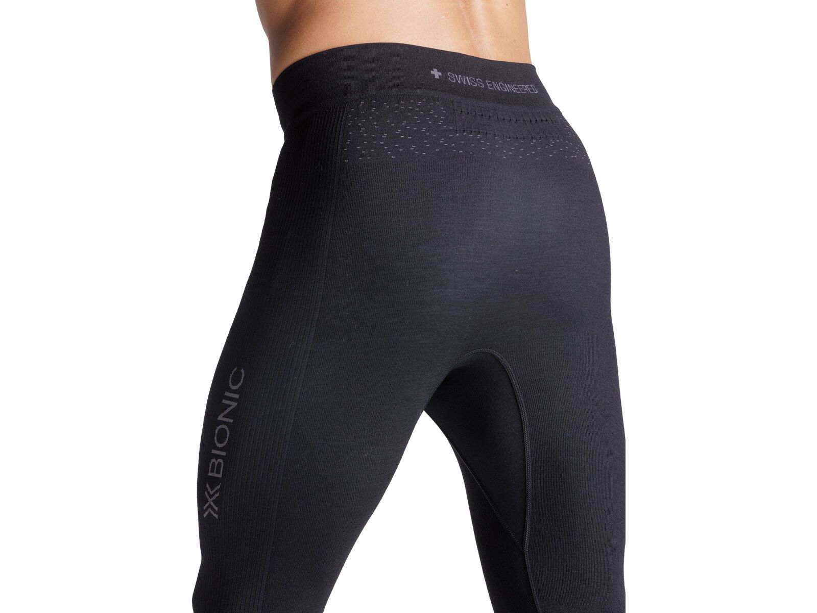 X-Bionic Mightywool Pants 3/4 Men, x black | Bild 8