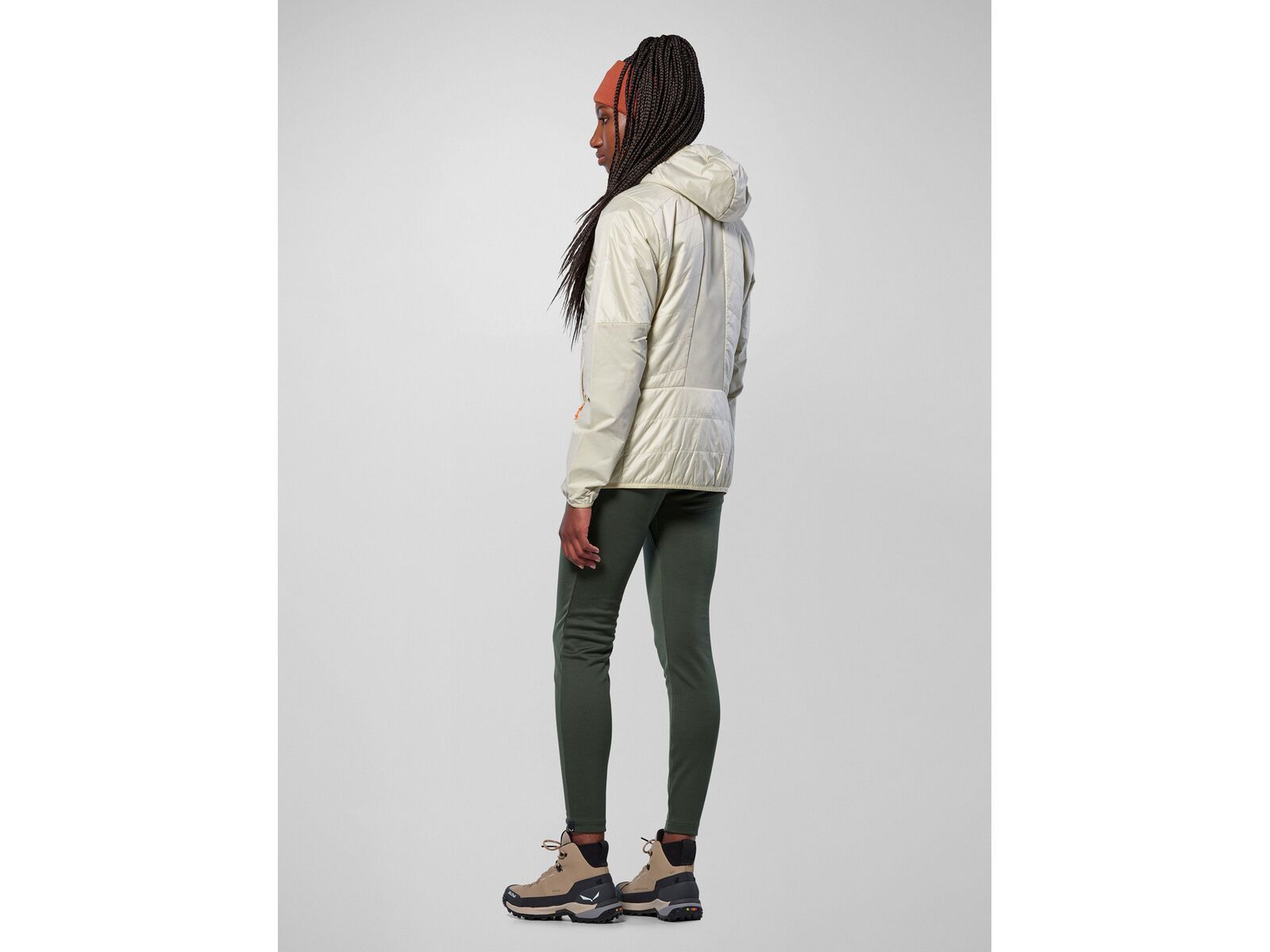 Salewa Ortles Hybrid TirolWool Responsive Jacke Damen, oatmeal | Bild 4