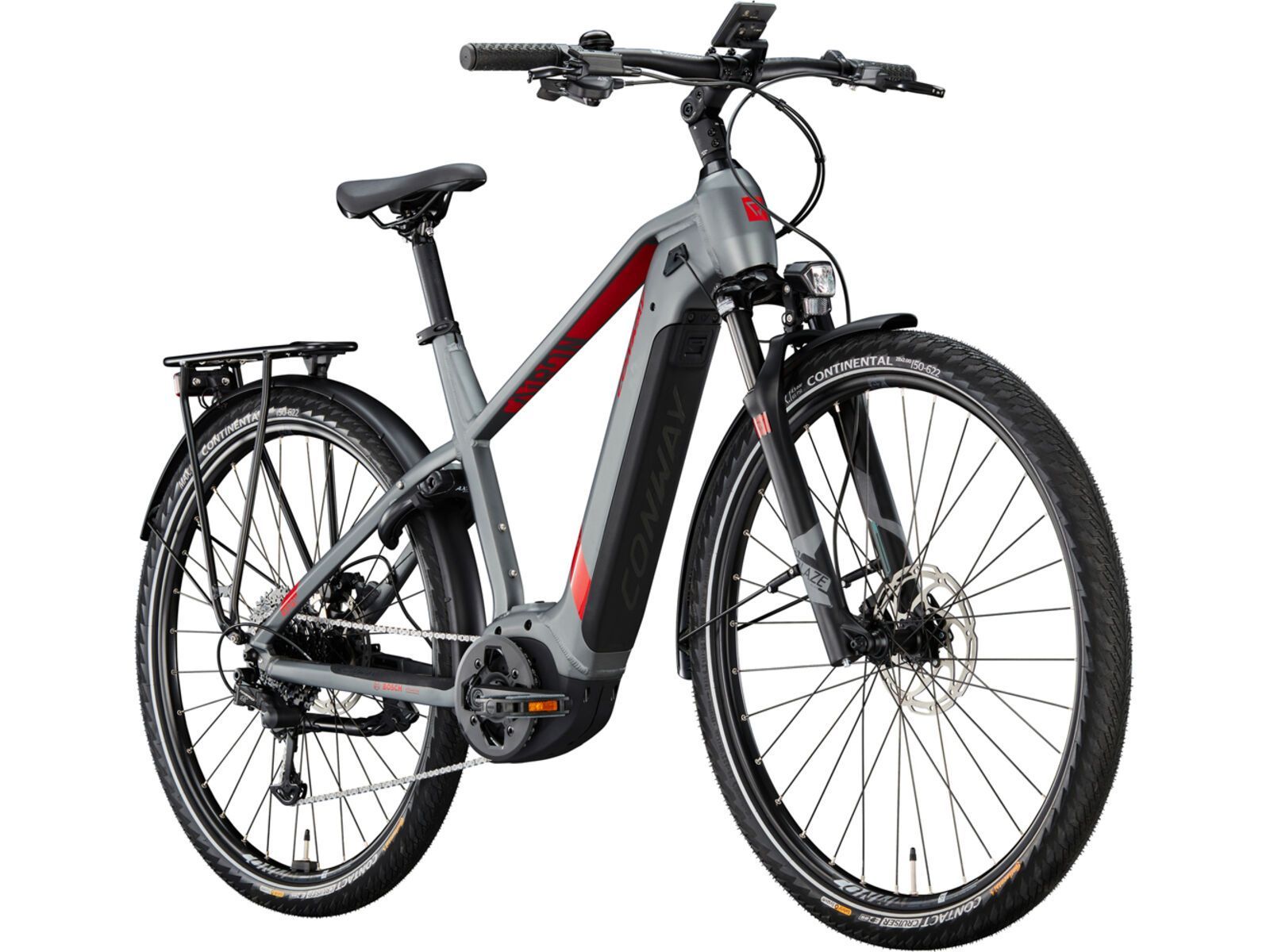 Conway Cairon T 2 0 625 Shadowgrey Metallic Matt red Metallic BIKER 
