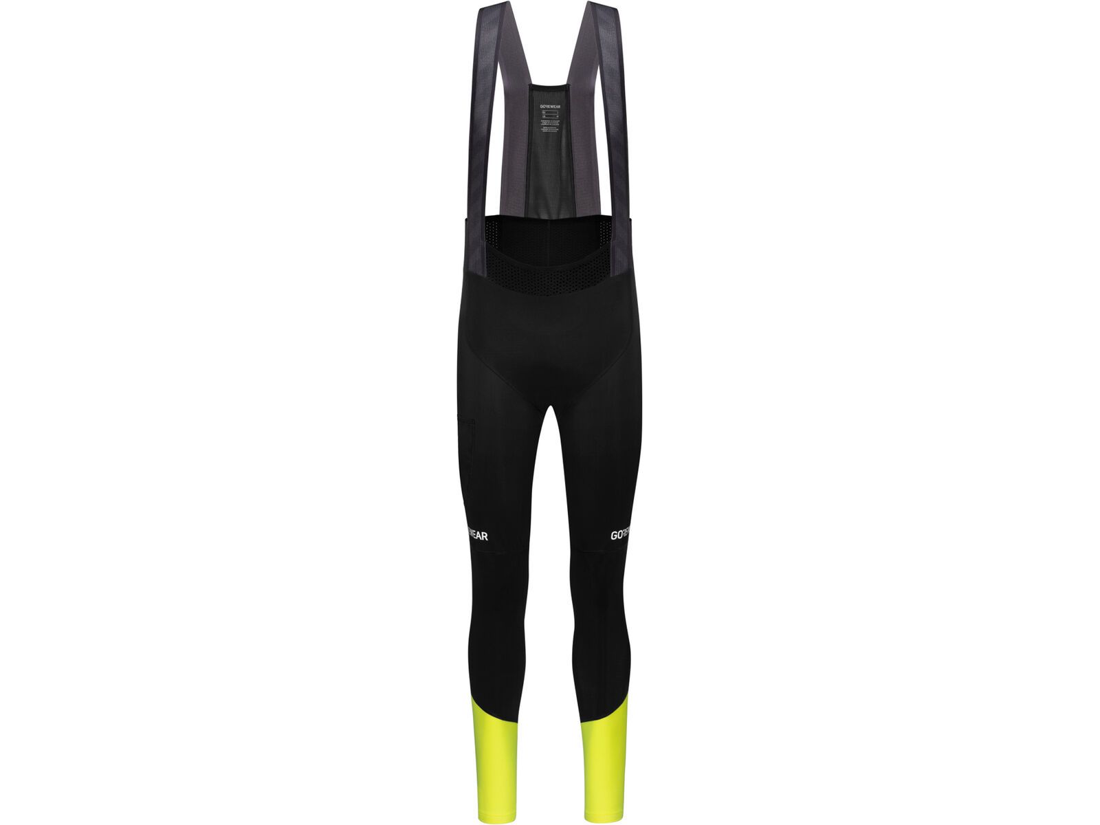 GOREWEAR Spinshift Thermo Trägerhose+ Herren, black/neon yellow | Bild 1