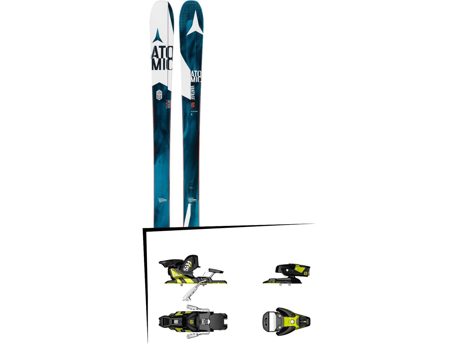 Atomic Set: Vantage 90 CTI 2016 + Salomon STH2 WTR 13 | Bild 1