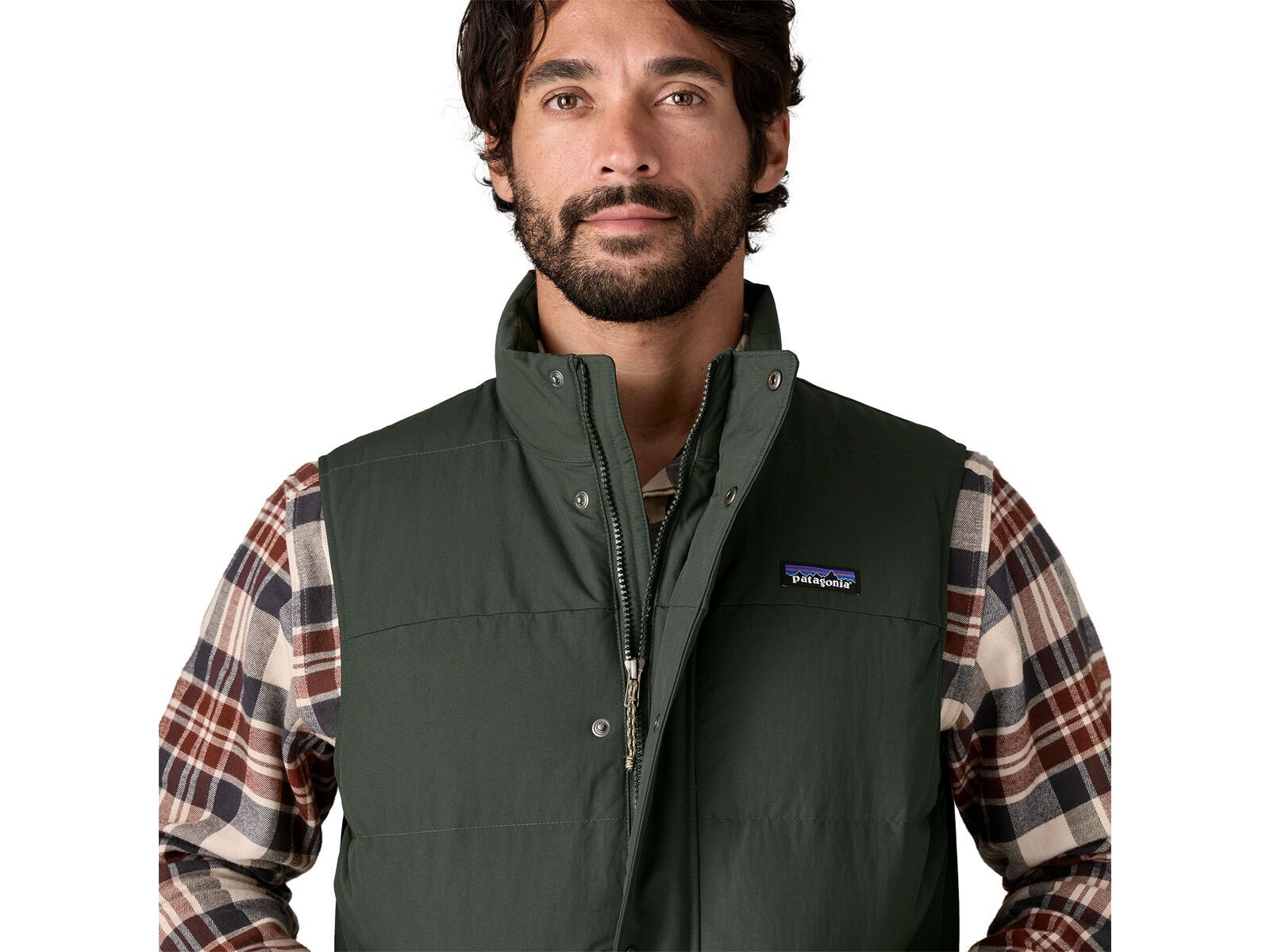 Patagonia Men's Downdrift Vest, old growth green | Bild 5