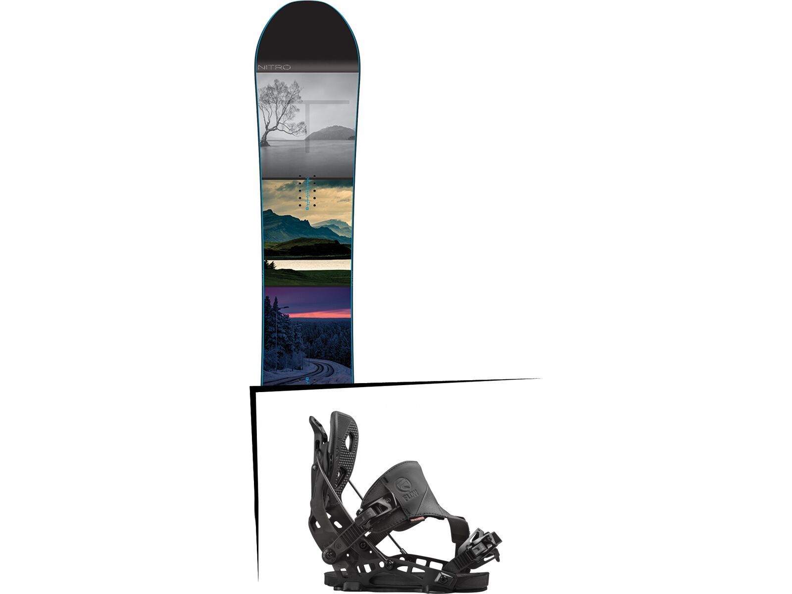 Set: Nitro Team Exposure Gullwing 2016 + Flow NX2 Hybrid (1513124S) | Bild 1