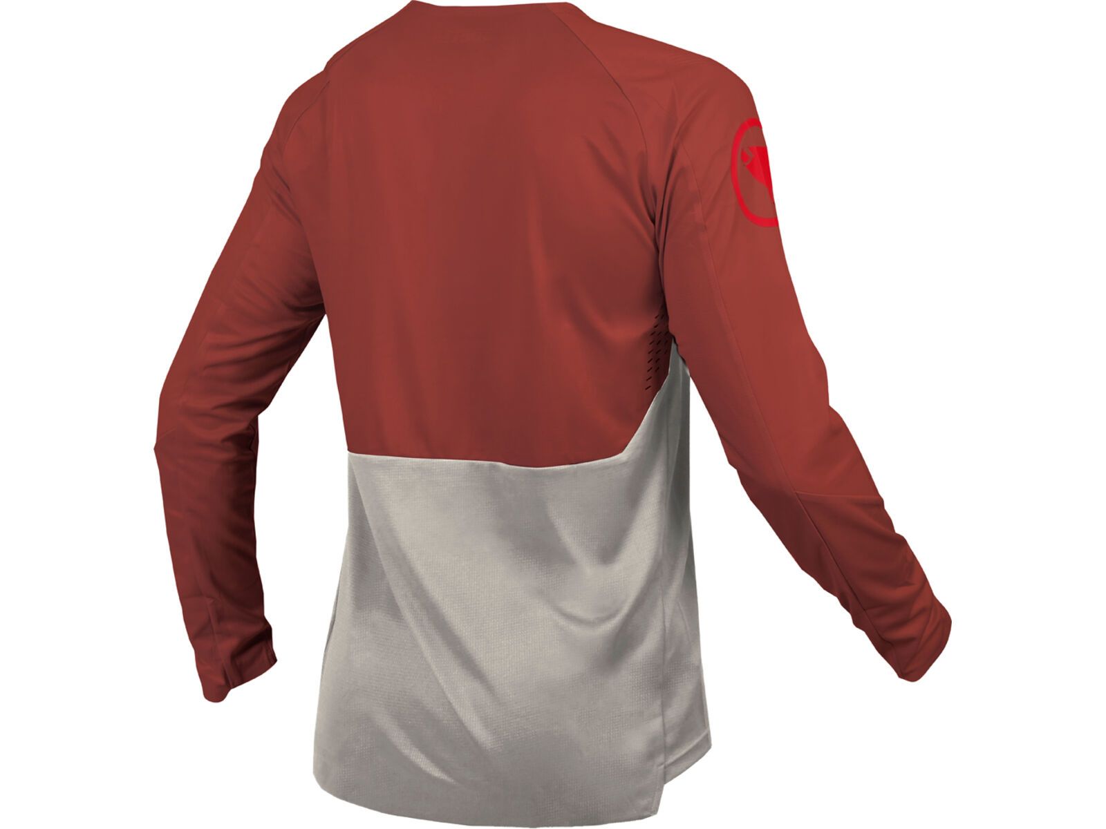 Endura MT500 Burner Trikot (Langarm), ziegelrote | Bild 2