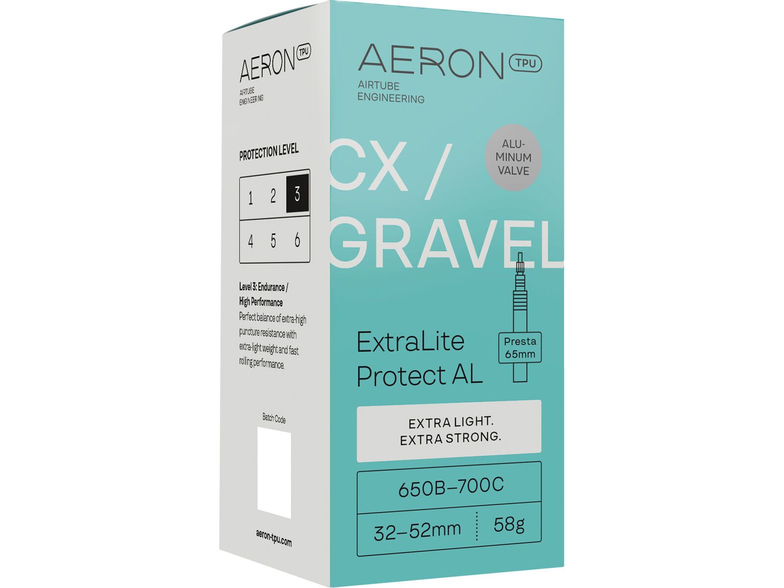 Aeron CX/Gravel - ExtraLite Protect AL / 32-52 / SV65 / 650B-700C | Bild 3