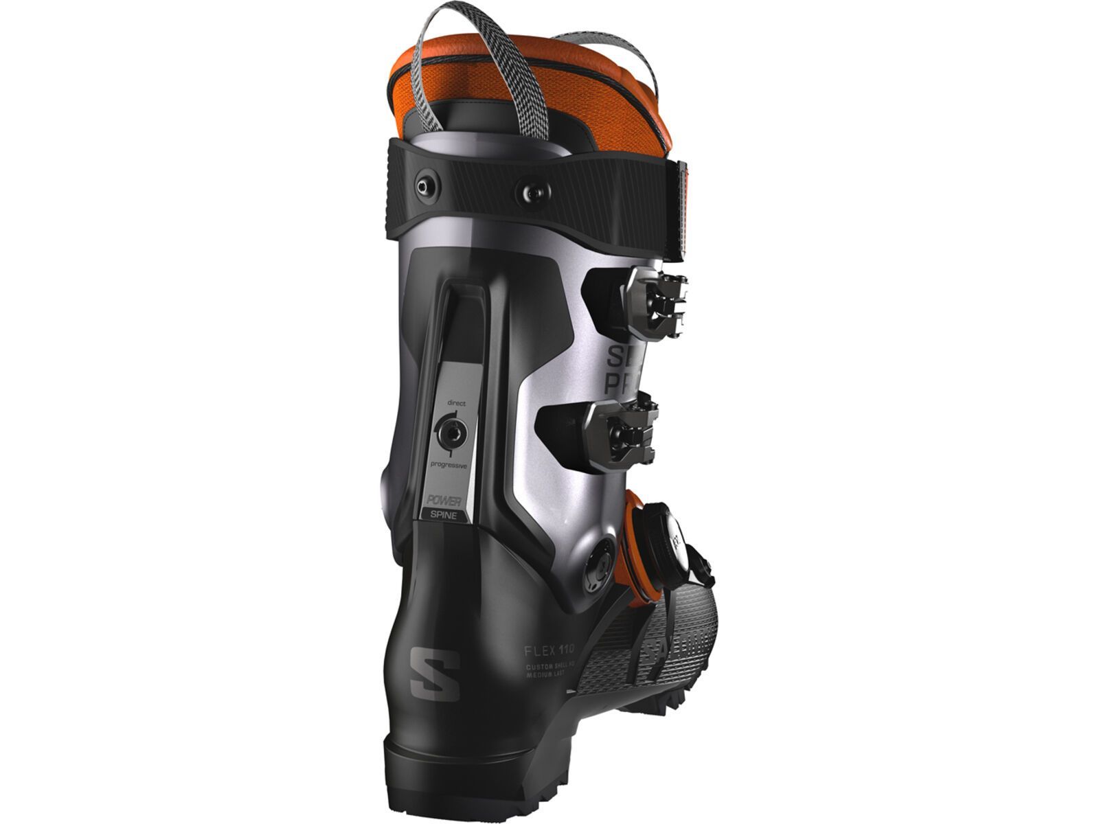 Salomon S/Pro Supra BOA 110 GW, black/beluga met./orange tiger | Bild 2