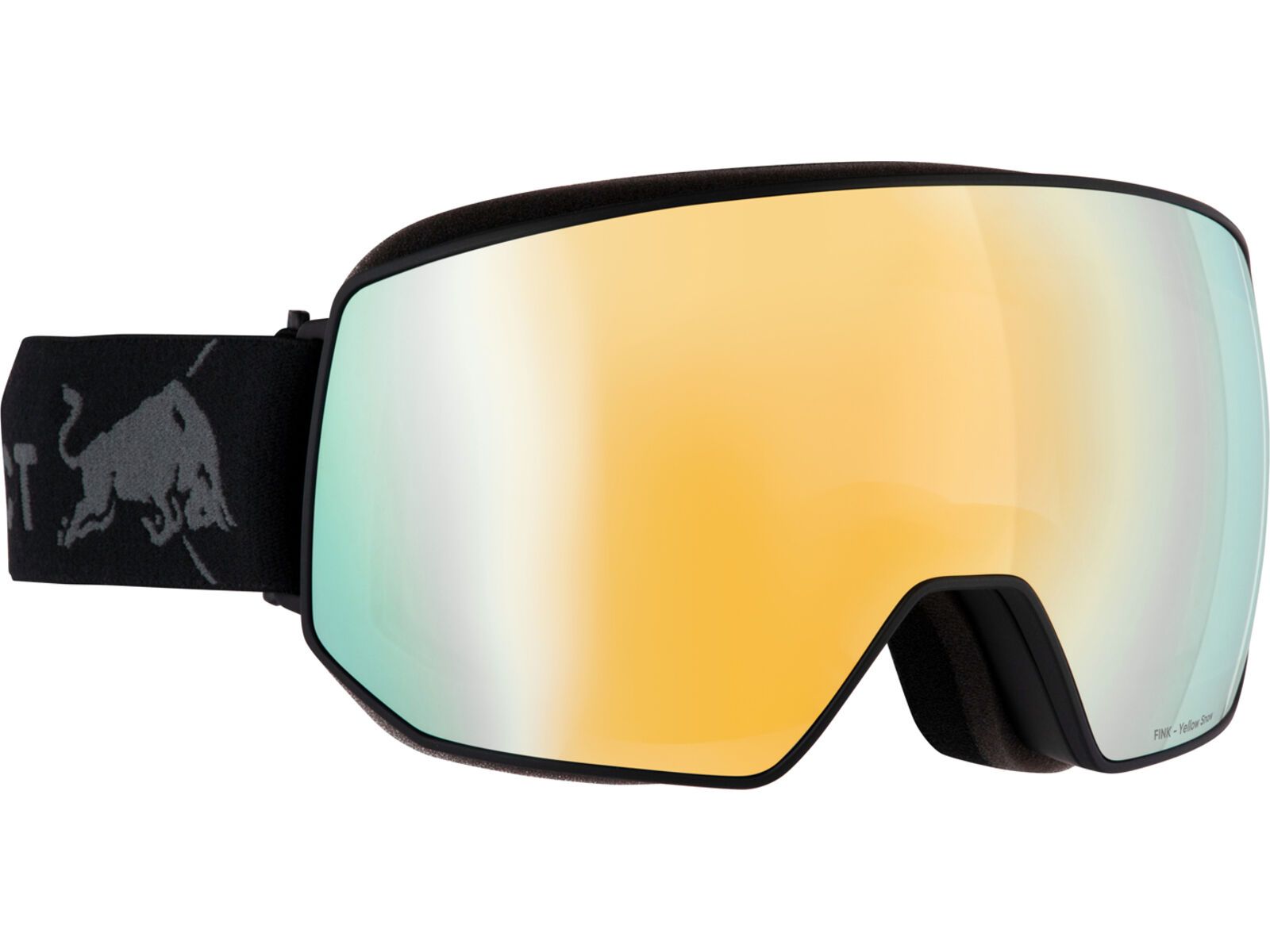 Red Bull Spect Eyewear Fink, Smoke-Yellow Mirror / black | Bild 1