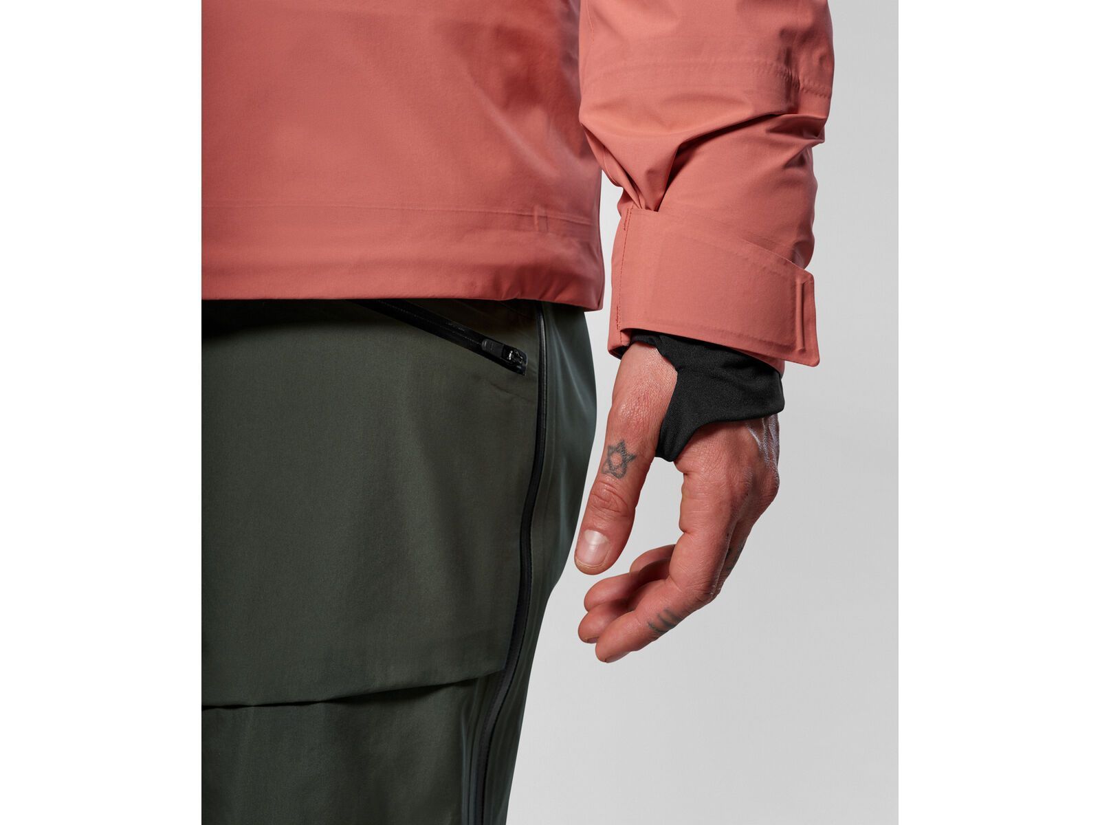Salewa Sella 3 Layers Powertex Hardshell Jacke Damen, desert pink | Bild 4