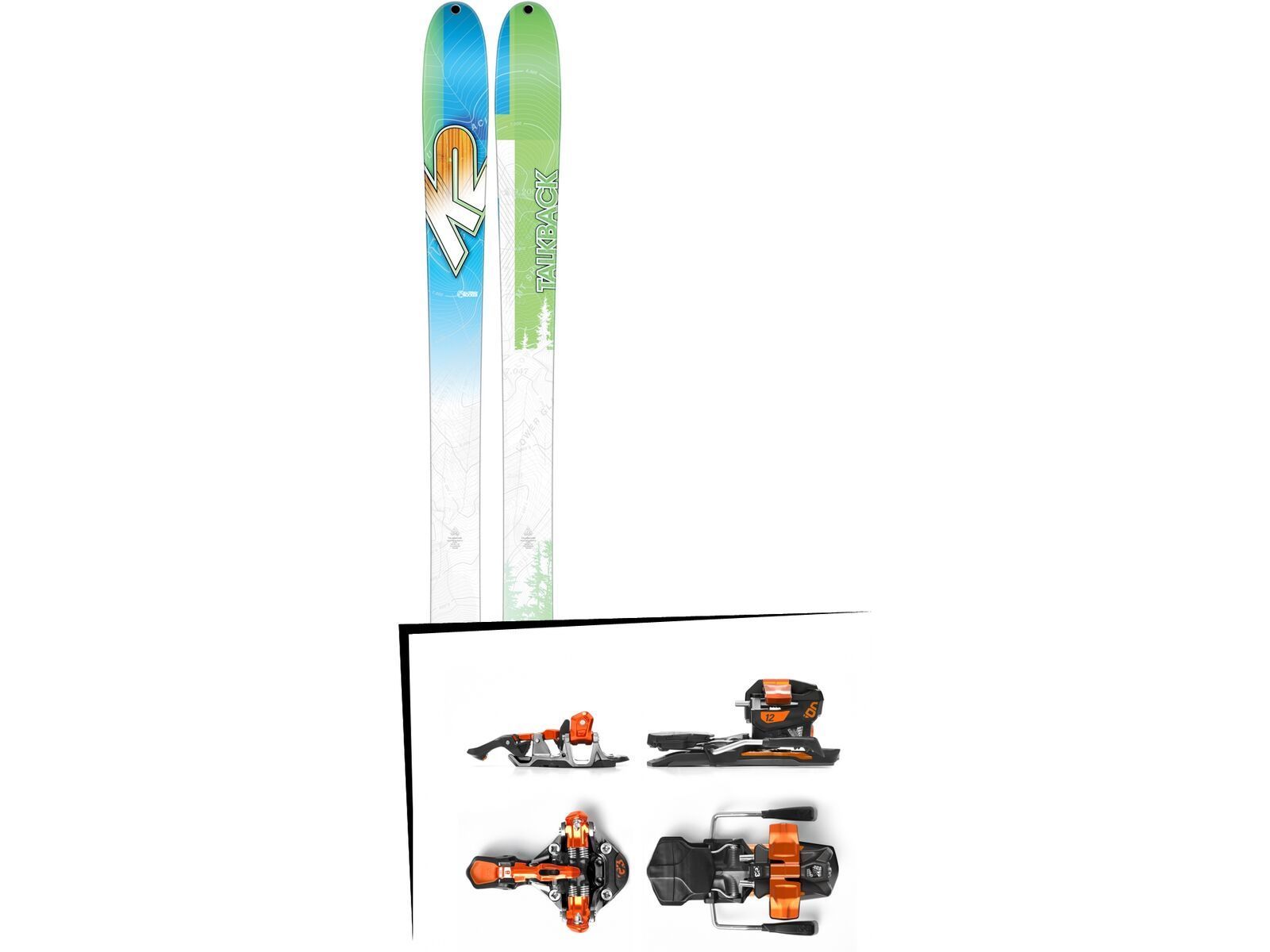 Set: K2 SKI Talkback 96 2017 + G3 Ion 12 (1716204) | Bild 1