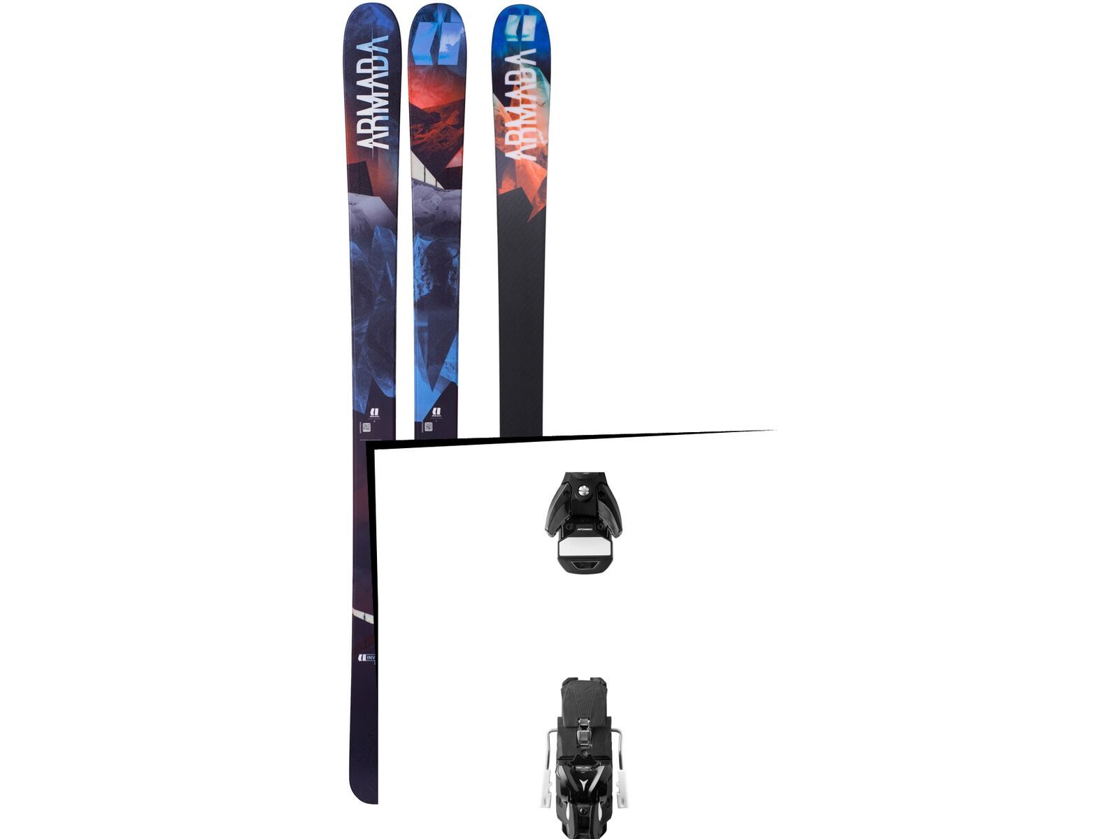 Set: Armada Invictus 99 Ti 2018 + Atomic STH 13 WTR black/gun metal | Bild 1