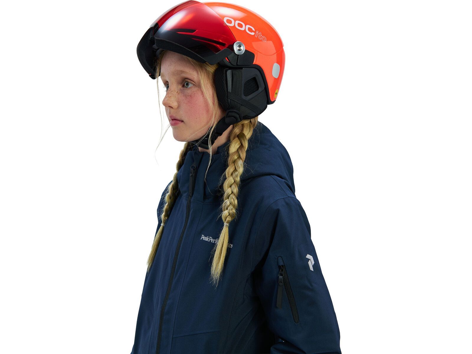 POC POCito Obex Visor, Partly Sunny/Light Orange / fluorescent orange | Bild 8