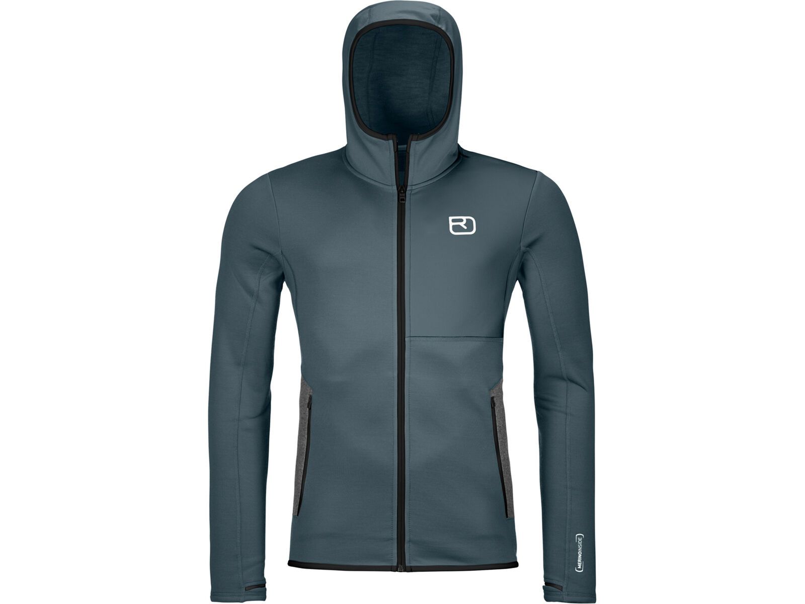 Ortovox Merino Fleece Hoody M, dark arctic grey | Bild 1