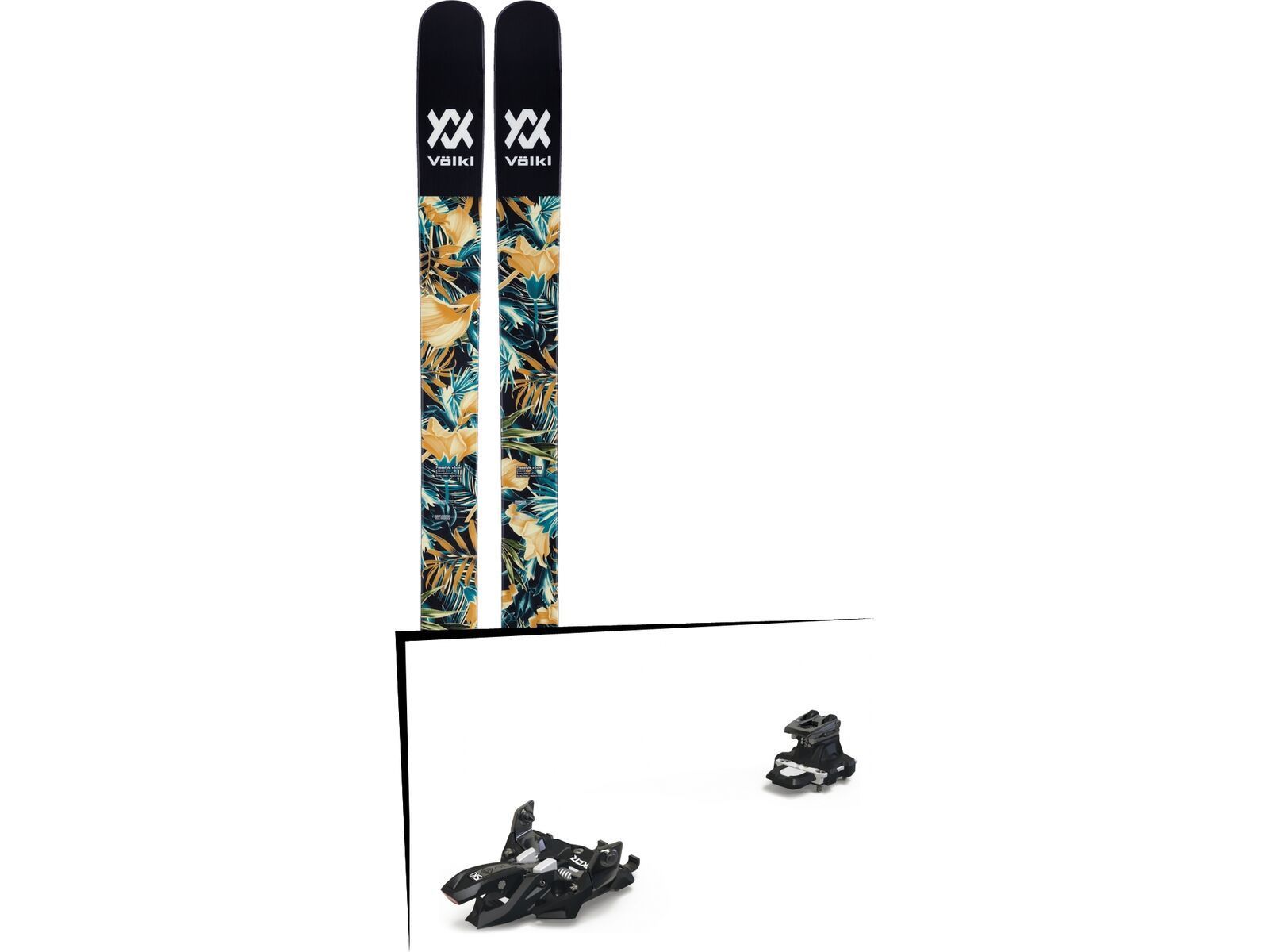 Set: Völkl Bash 116 2018 + Marker Alpinist 9 black/titanium | Bild 1