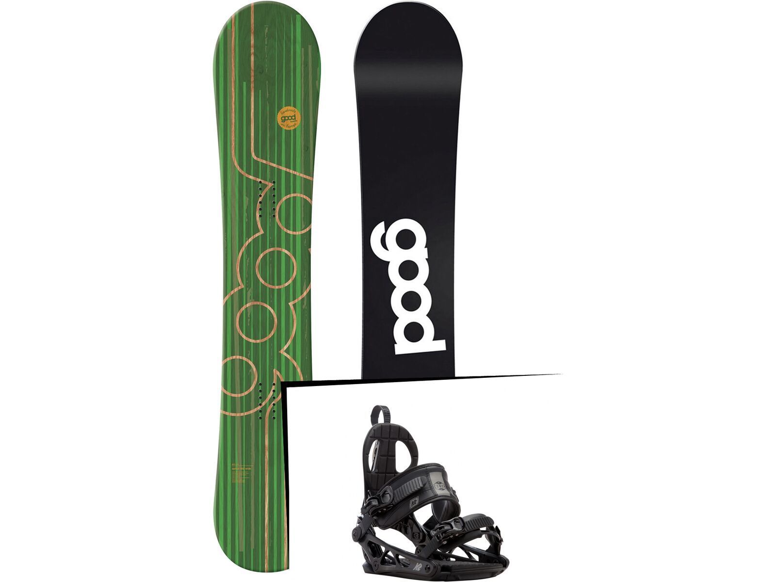 Set: goodboards Apikal 2017 + K2 Cinch CTC (1728774S) | Bild 1