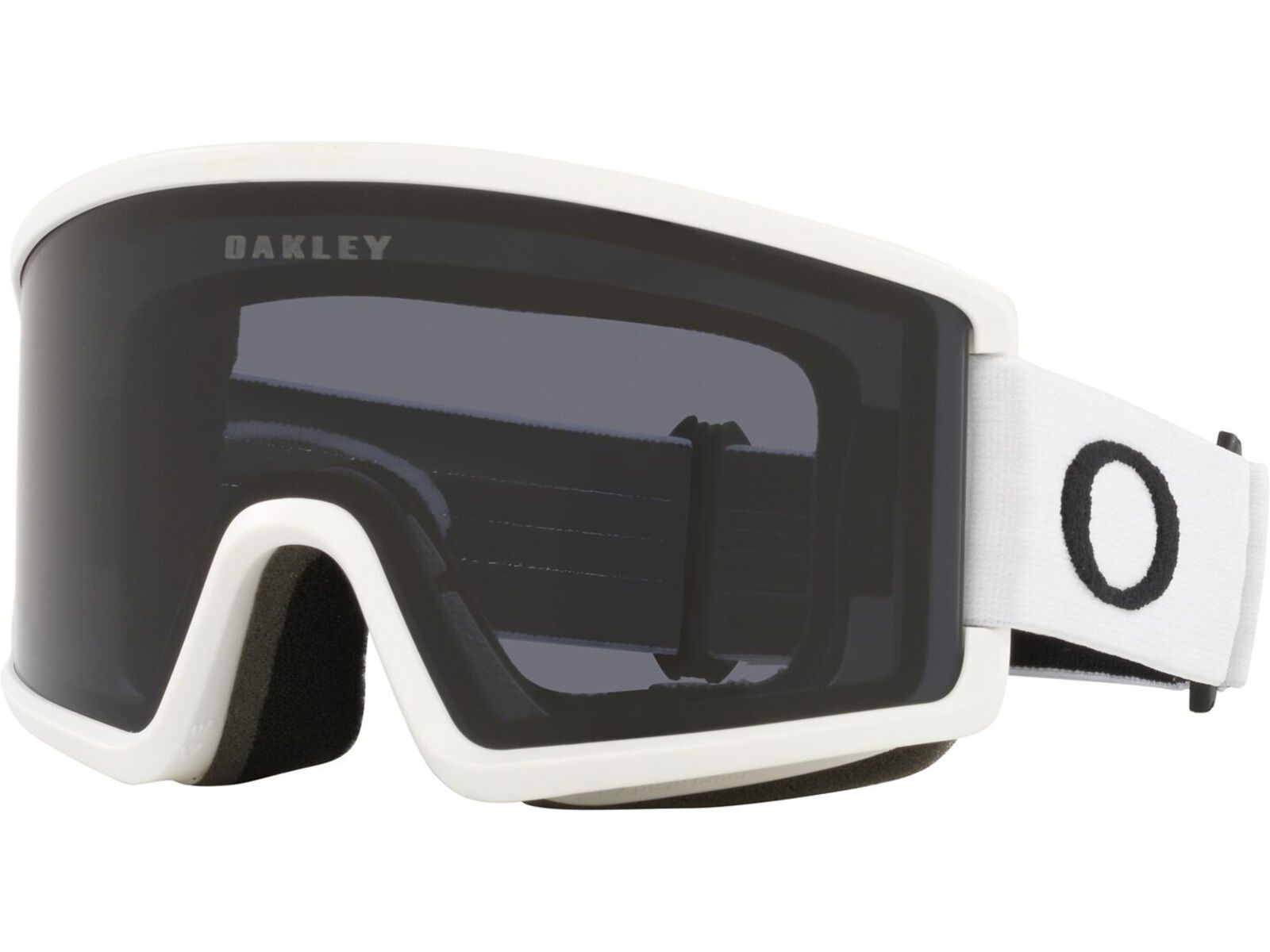 Oakley Target Line M - Dark Grey, matte white | Bild 1