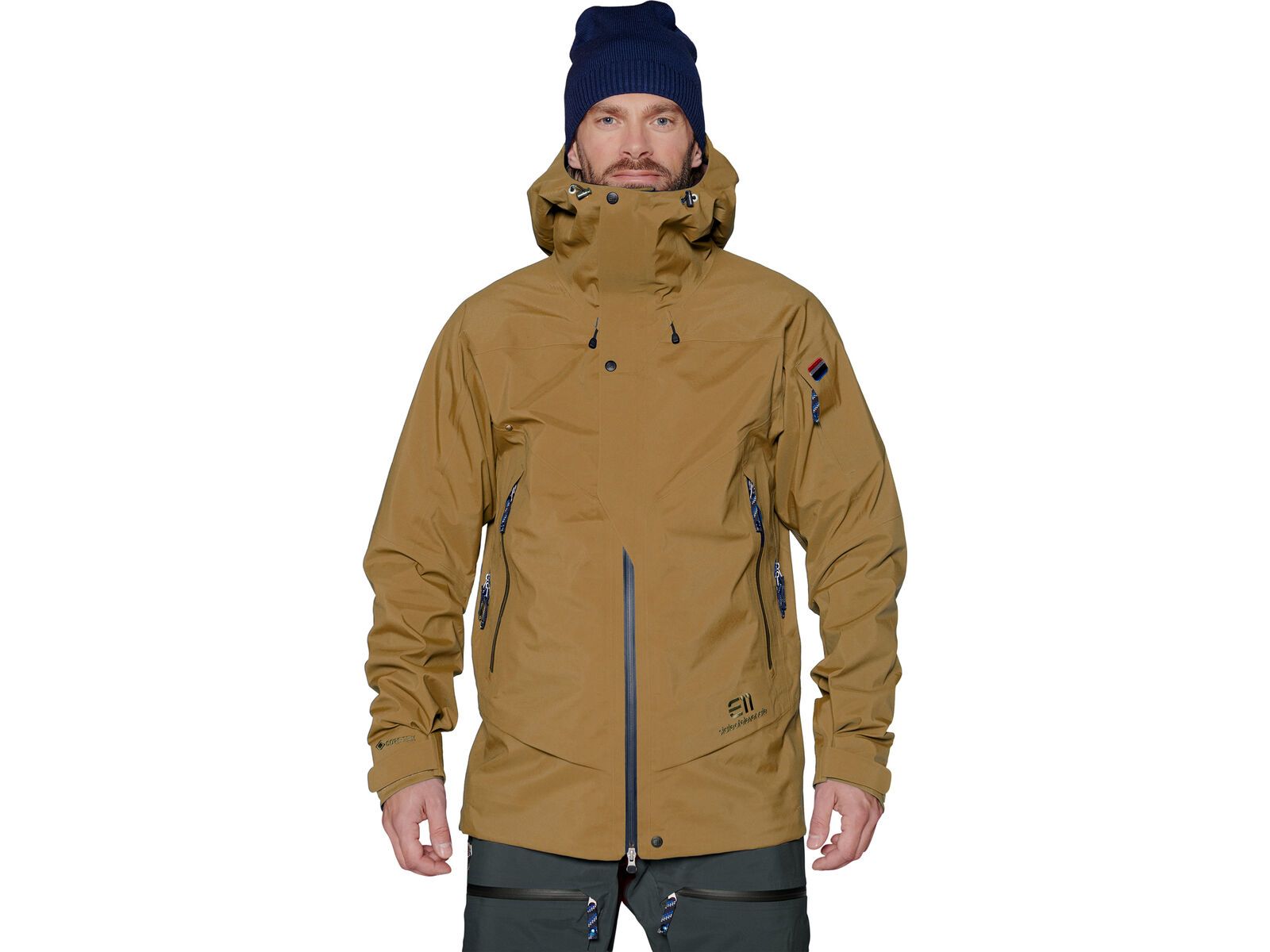Elevenate Men's Pure Jacket, mustard brown | Bild 2