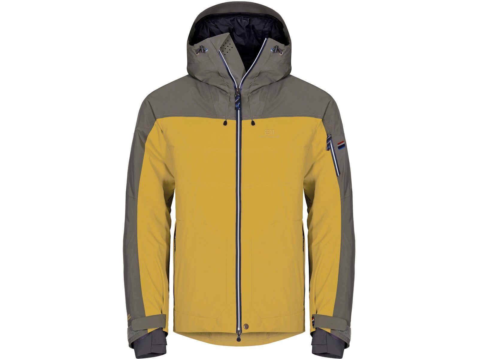 Elevenate Men's St Moritz Jacket, mineral yellow | BIKER-BOARDER.DE