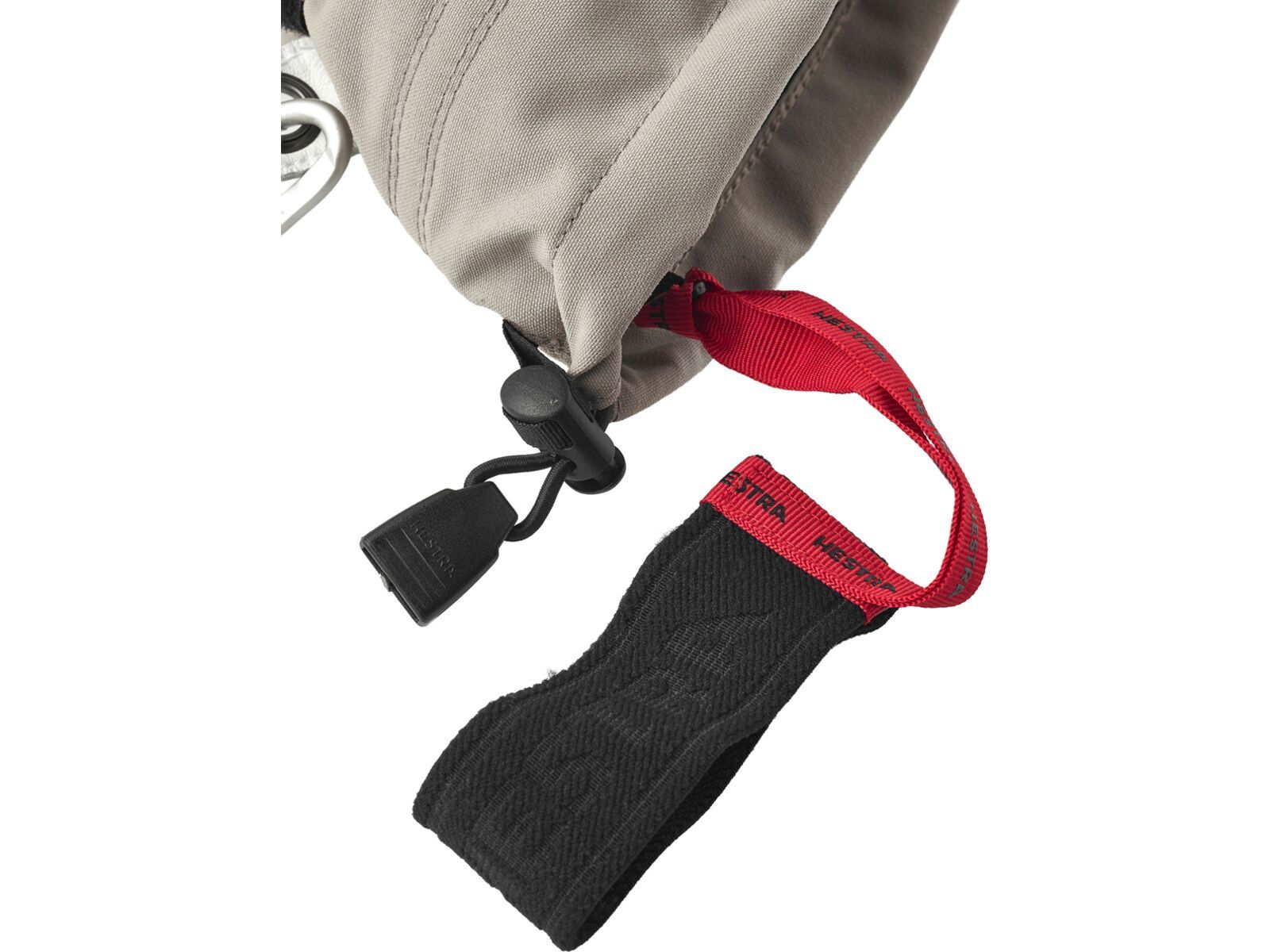 Hestra Army Leather Heli Ski Mitt, khaki | Bild 6