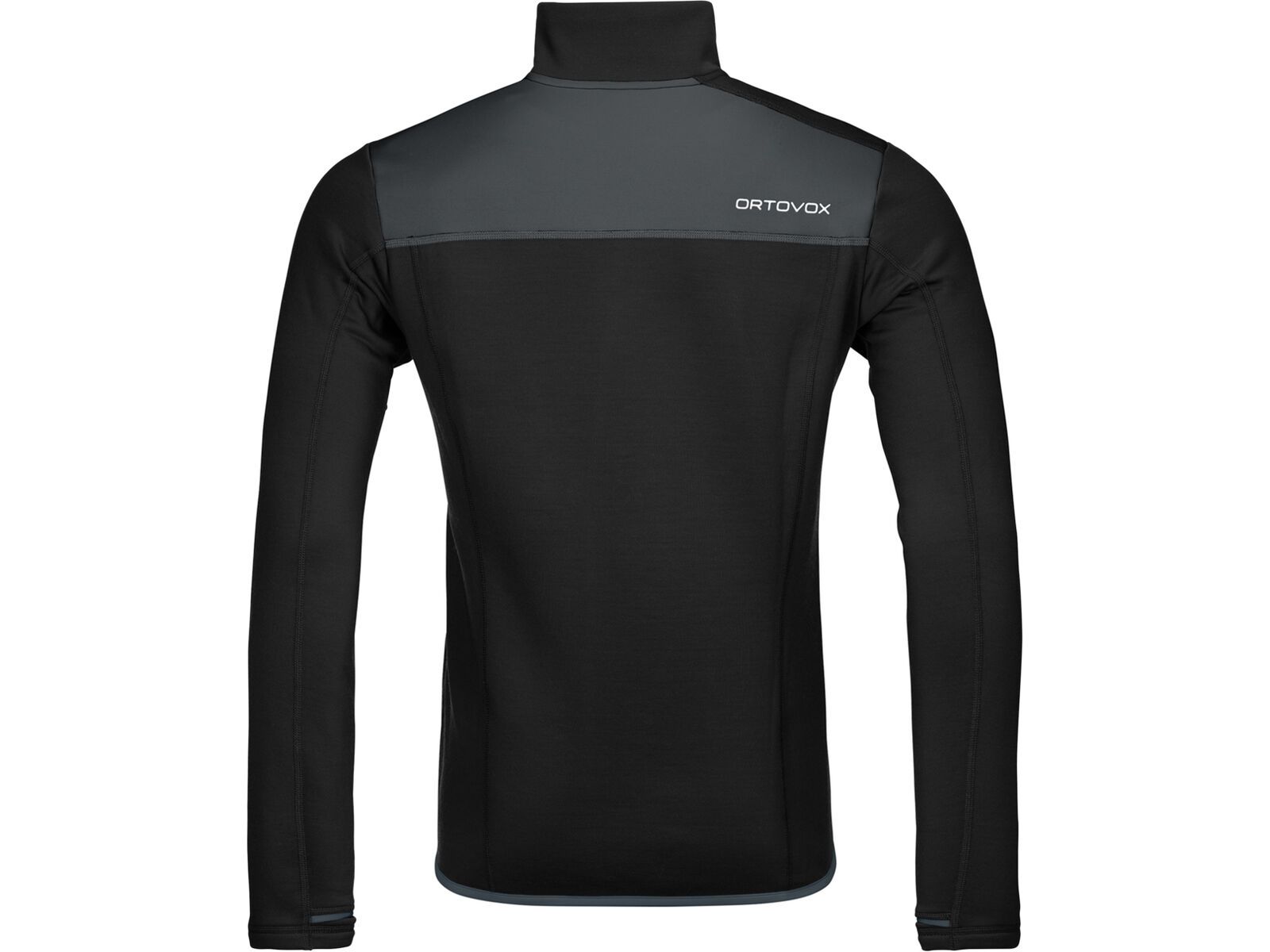 Ortovox Merino Fleece Jacket M, black raven | Bild 2
