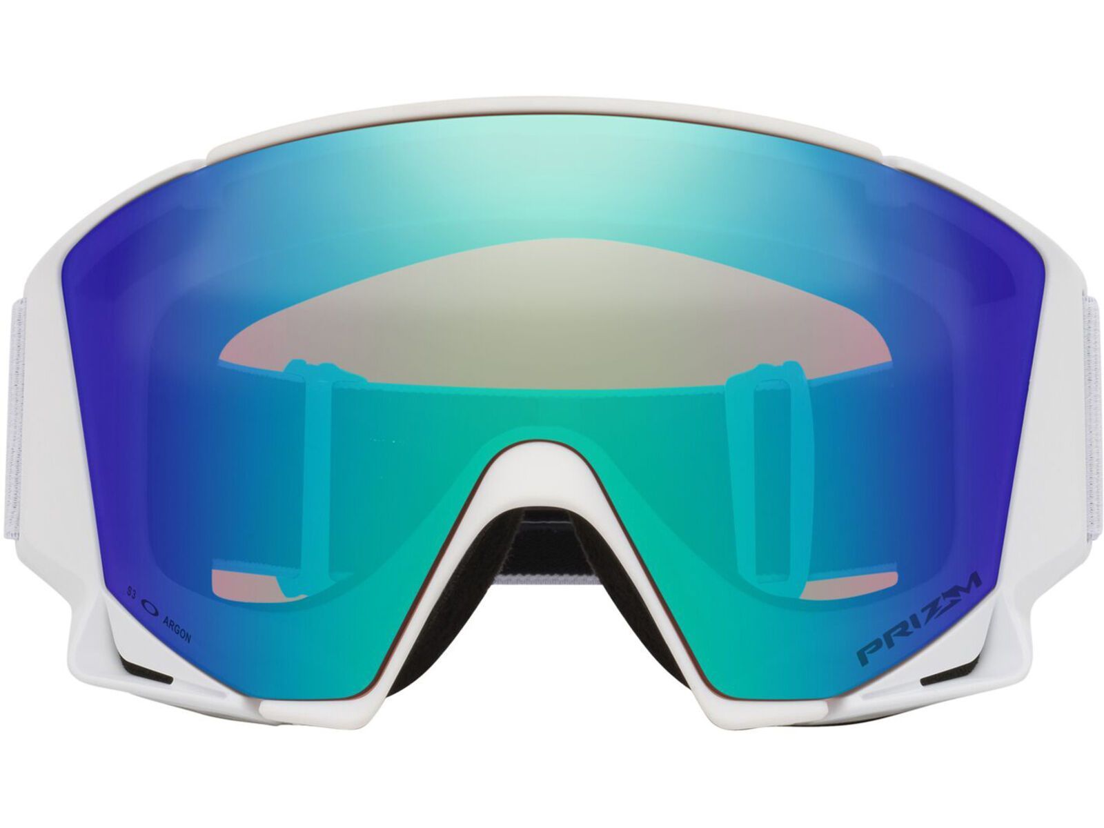 Oakley Flow Scape M, Prizm Snow Argon Iridium & Iced / matte white | Bild 3
